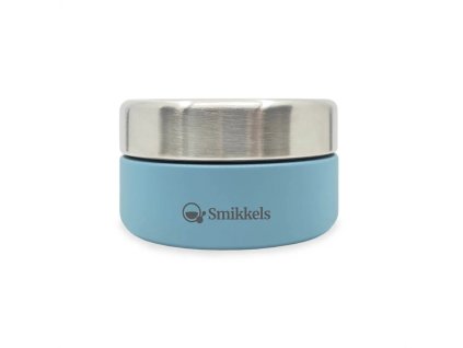 Nerezový snackbox Smikkels 280 ml - modrý