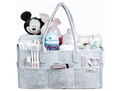 Organizér na plienky – Sivý