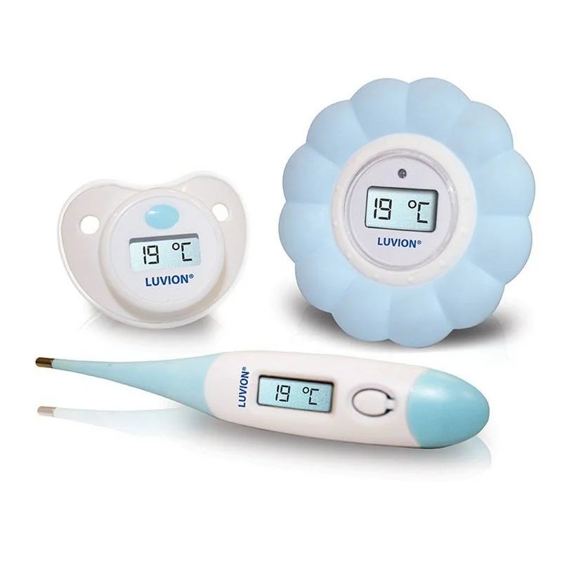 Digitálny teplomer Luvion Baby Premium Set 70 – presný, bezpečný pre deti, kúpeľ a izba