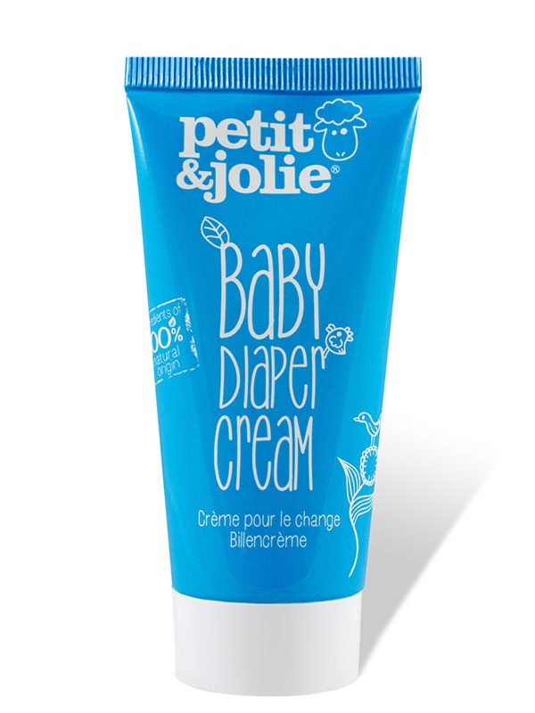 Petit & Jolie Baby Krém na oblasti plienok – Prírodný, pre Bábätká, Vanilka, Oxid Zinočnatý