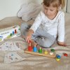 Montessori počítadlo pyramída