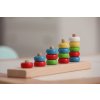 Montessori počítadlo pyramída