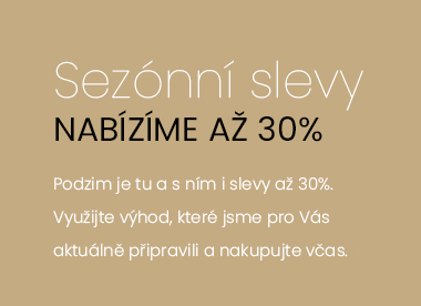 Podzimní slevy 30 %