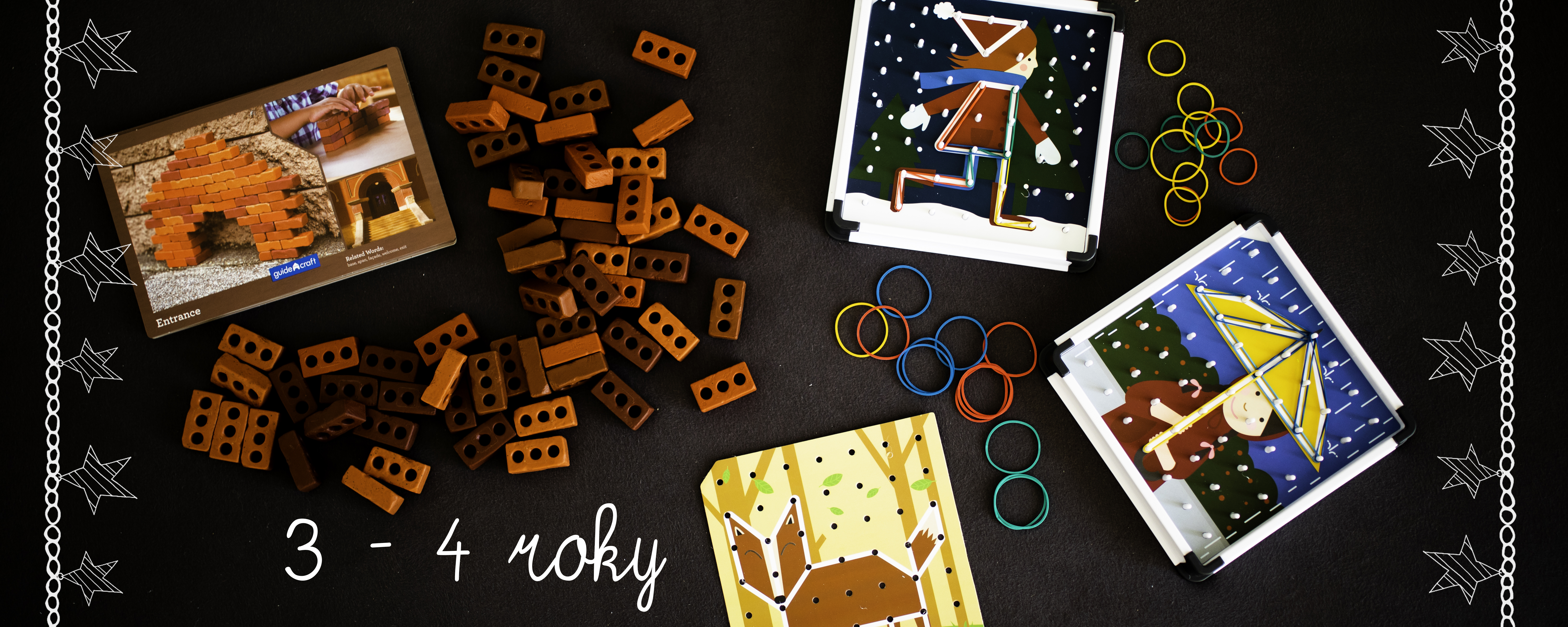 Vánoční tipy: tříleté děti jsou nadšení stavitelé