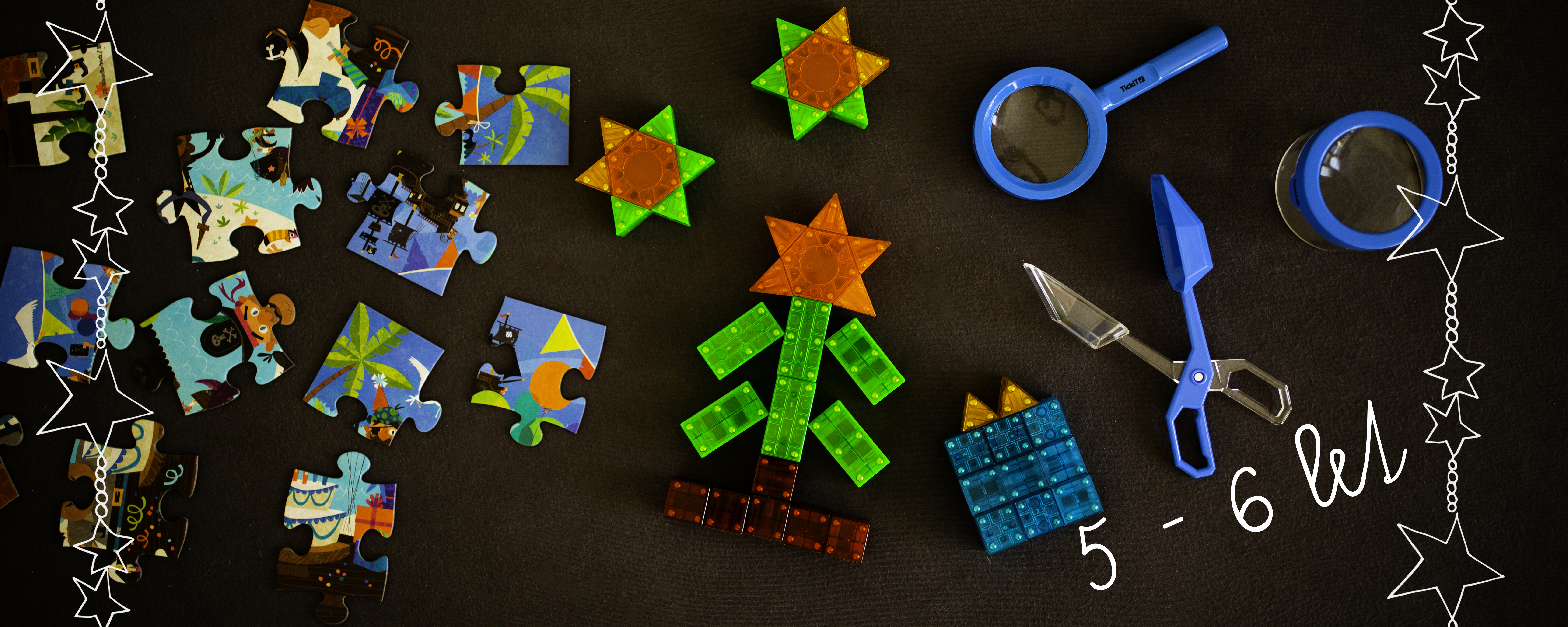 Vánoční tipy: pětileté děti si stále rády hrají