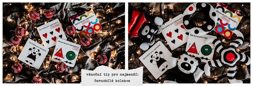 Miminkům může Ježíšek donést hračku pro rozvoj zraku