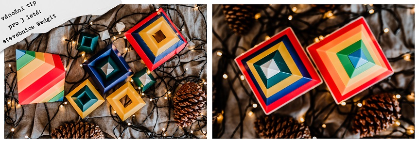 Tříleté děti jsou šikovní stavitelé