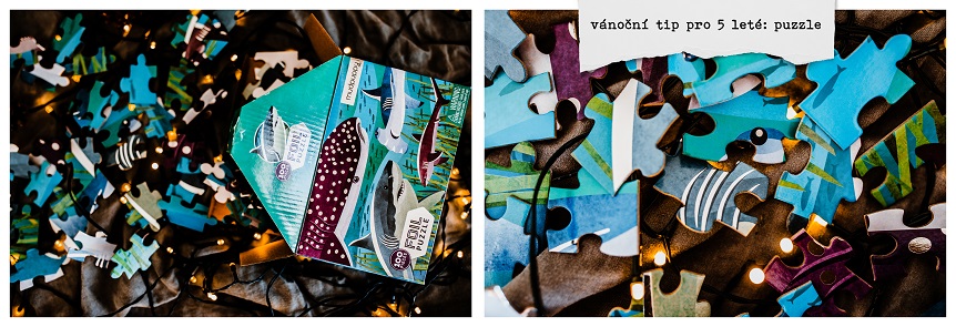 Puzzle udělají pod stromečkem radost malým dětem i teenagerům