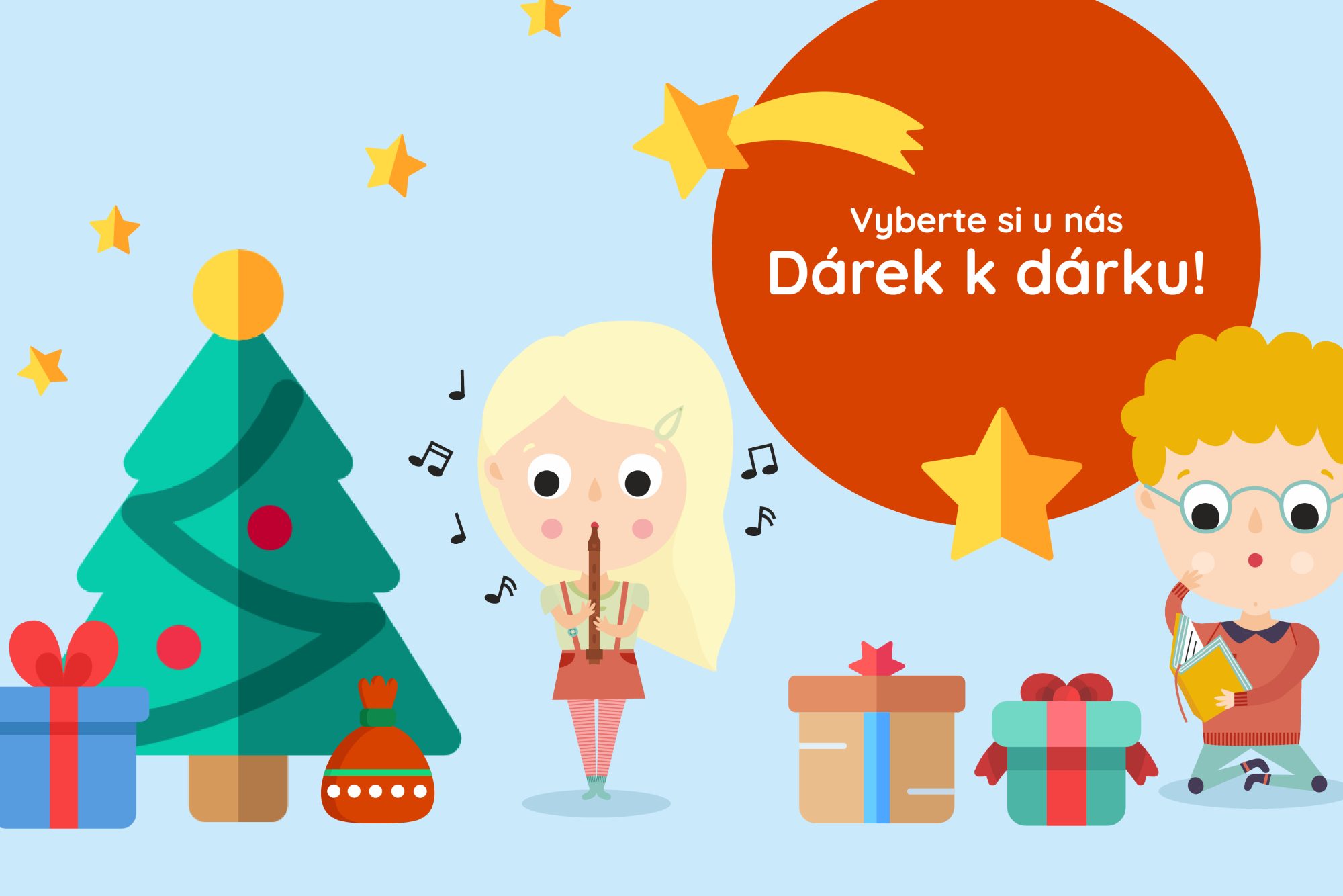 Dárek k dárku aneb štědrý Ježíšek