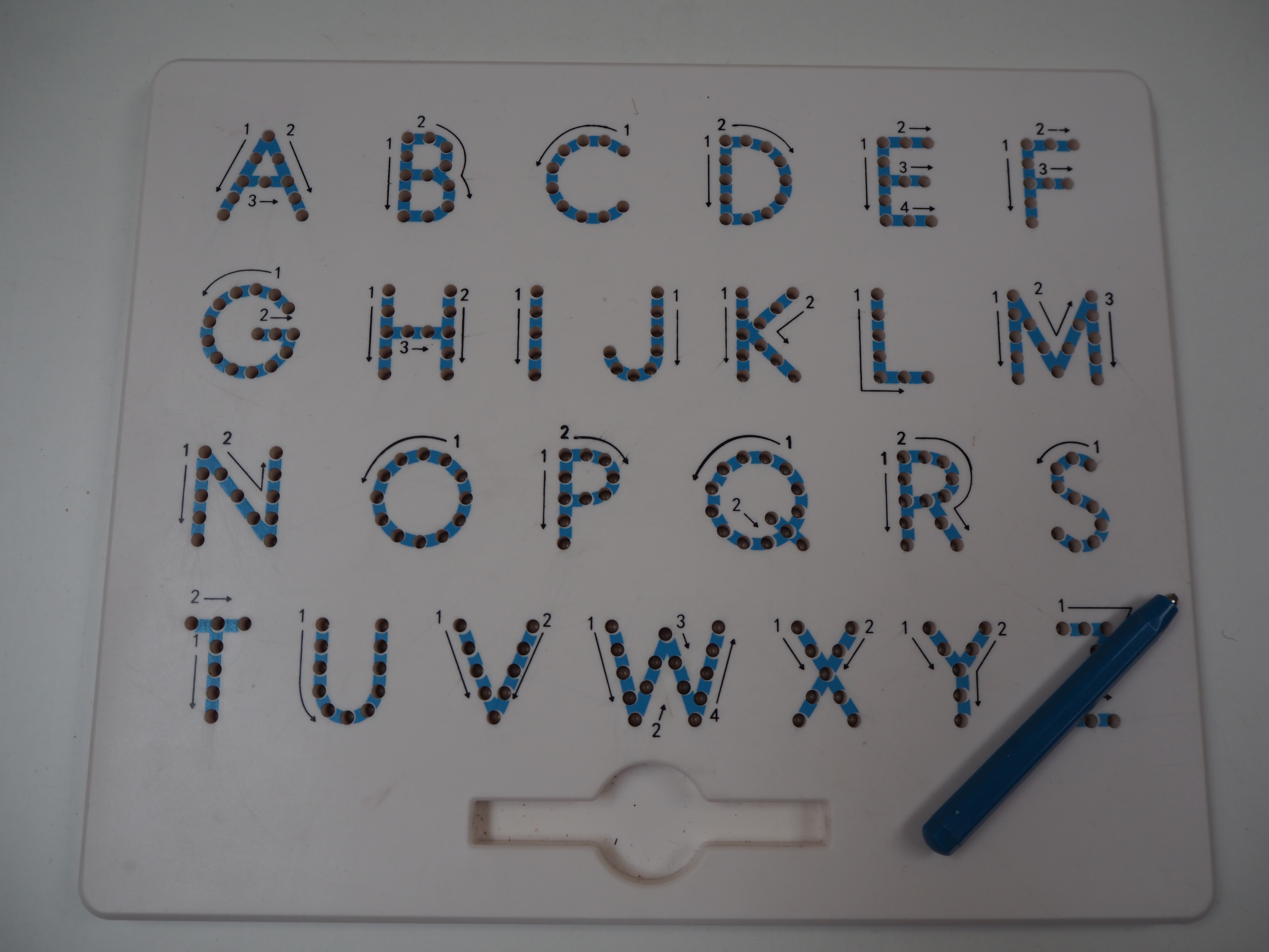 Originální magnetické psaní – písmena, číslice