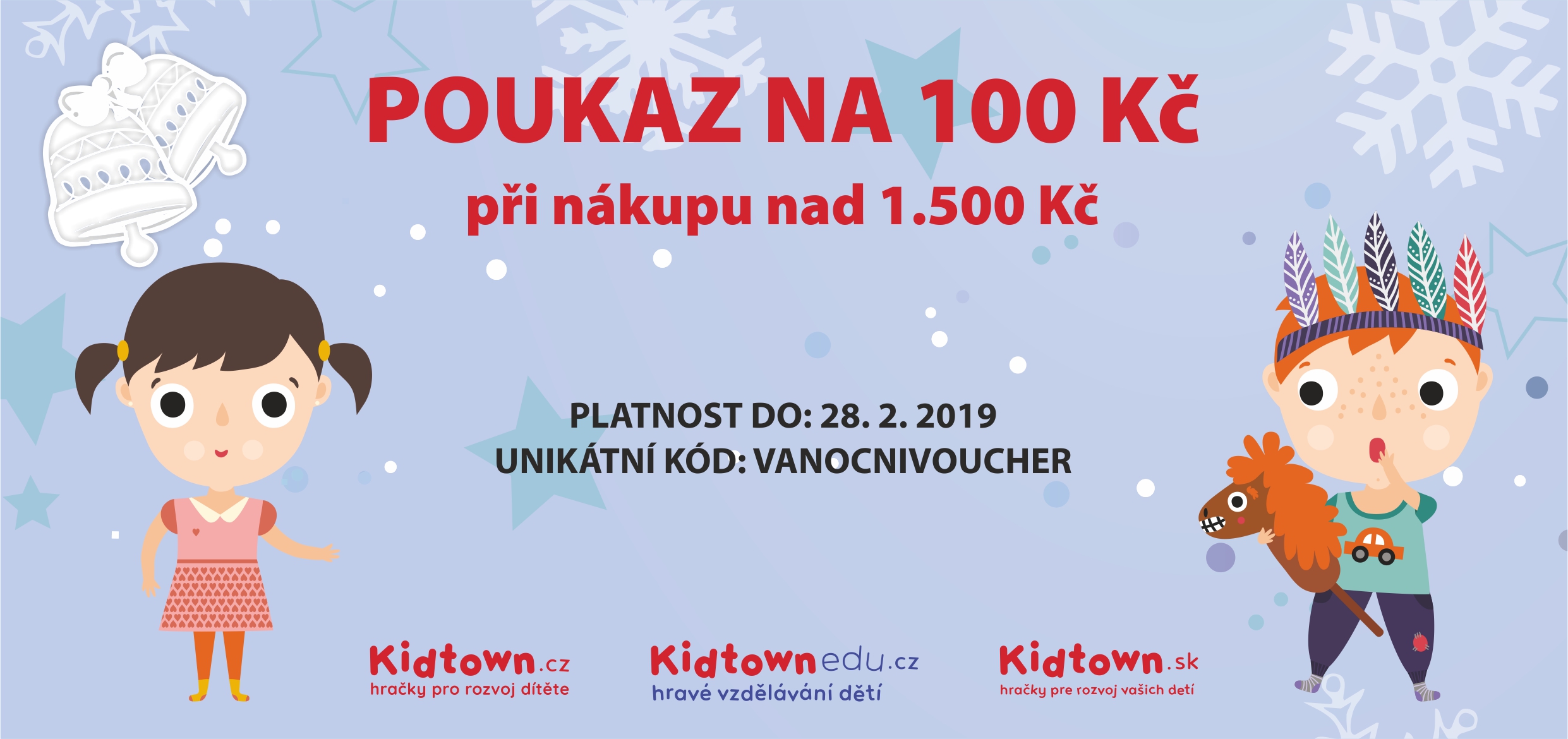Kidtown_voucher100_vanoce