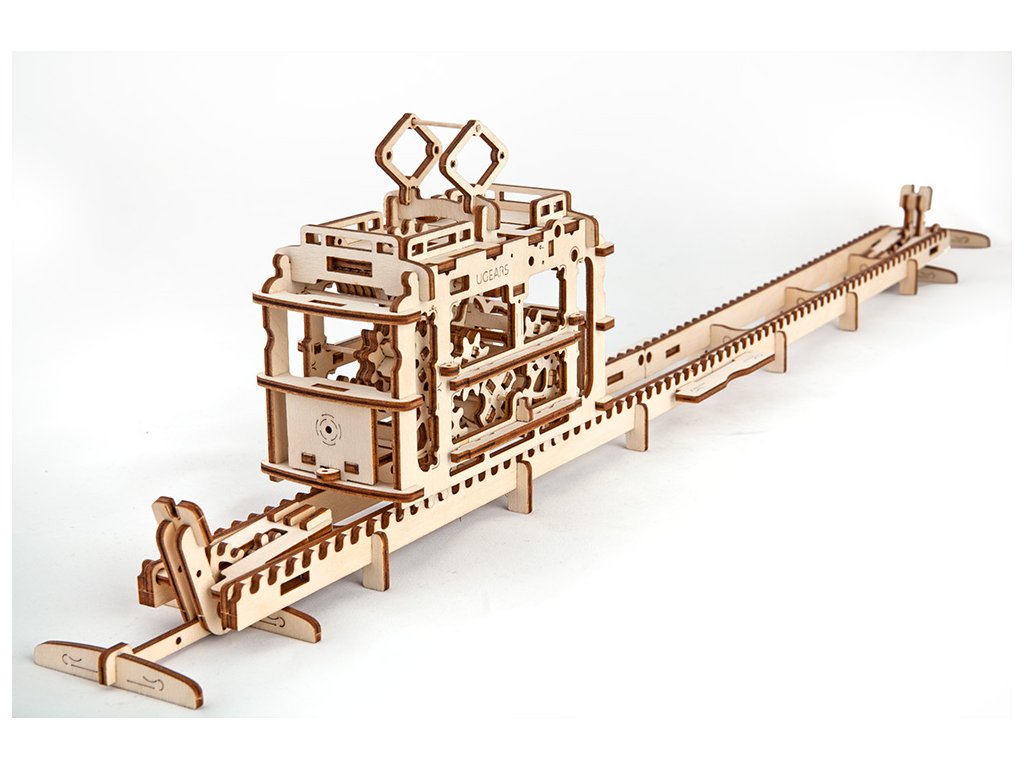 3D stavebnice UGears - tramvaj