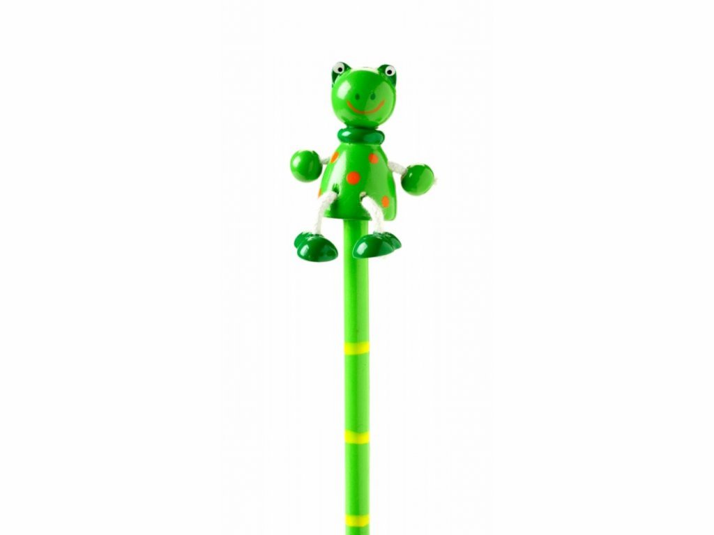 Drevená ceruzka - Žaba