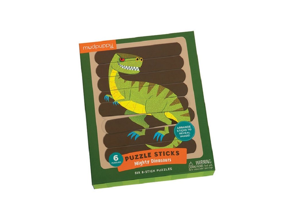 Puzzle Sticks - Dinosauři (24 ks)
