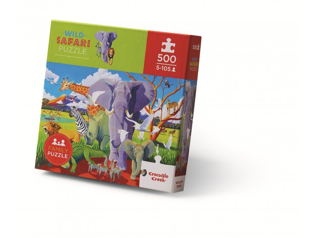 Puzzle Divoké safari (500 ks)