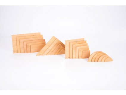 Natural architect panels - Set of all 4