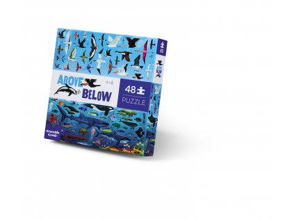 Puzzle Nahoře a dole - Moře a nebe (48 ks)
