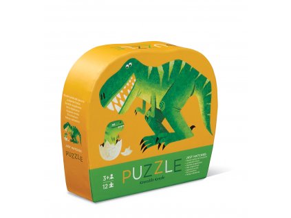 Mini puzzle - Malý dinosaurus (12 ks)