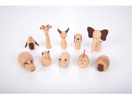Wooden animals 1
