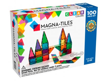 Magna Tiles - Priehľadná (100 ks)