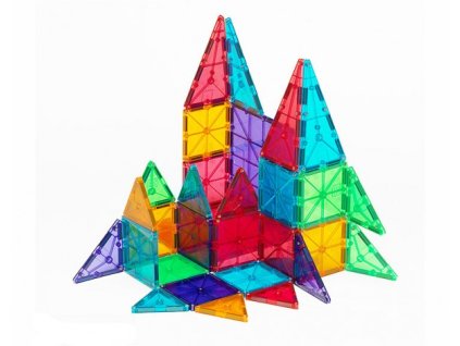 Magna Tiles - Průhledná (100 ks)