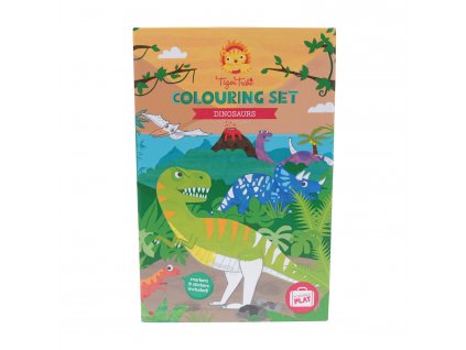 Colouring Set - Dinosaur/dinosauři