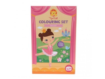 colouring set balet