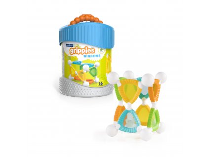 Magnetická stavebnice - Grippies Windows (16ks)