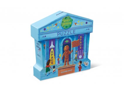 pol pl Puzzle 48 el Dzien w muzeum Kosmos Crocodile Creek 4063 2 19694 1