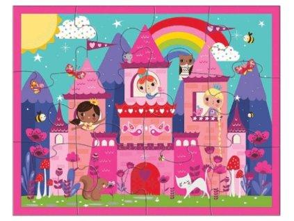 Pouch Puzzles/Princess Castle (12 pcs)