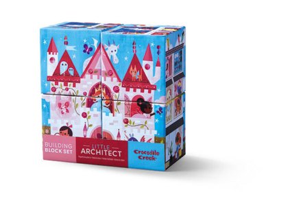 Puzzle kostky - Malý architekt (4 ks)