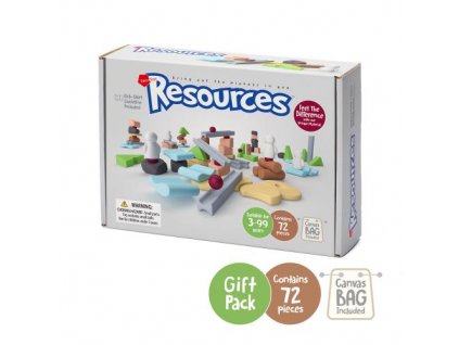 Stavebnica Resources - Gift Pack (72 dielikov)