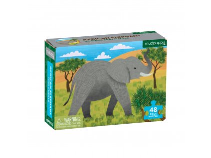 MP MiniPuzzle AfricanElephant CVR 9780735357136