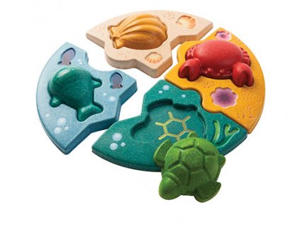 PlanToys Puzzle - Mořský život