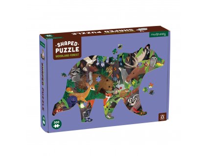 Tvarované puzzle - Z lesa (300 ks)