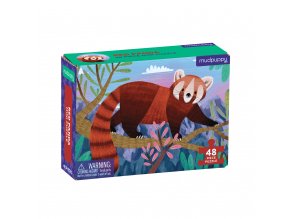 Mini puzzle - Červená panda / Puzzle Mini - Red Panda (48 dílků)