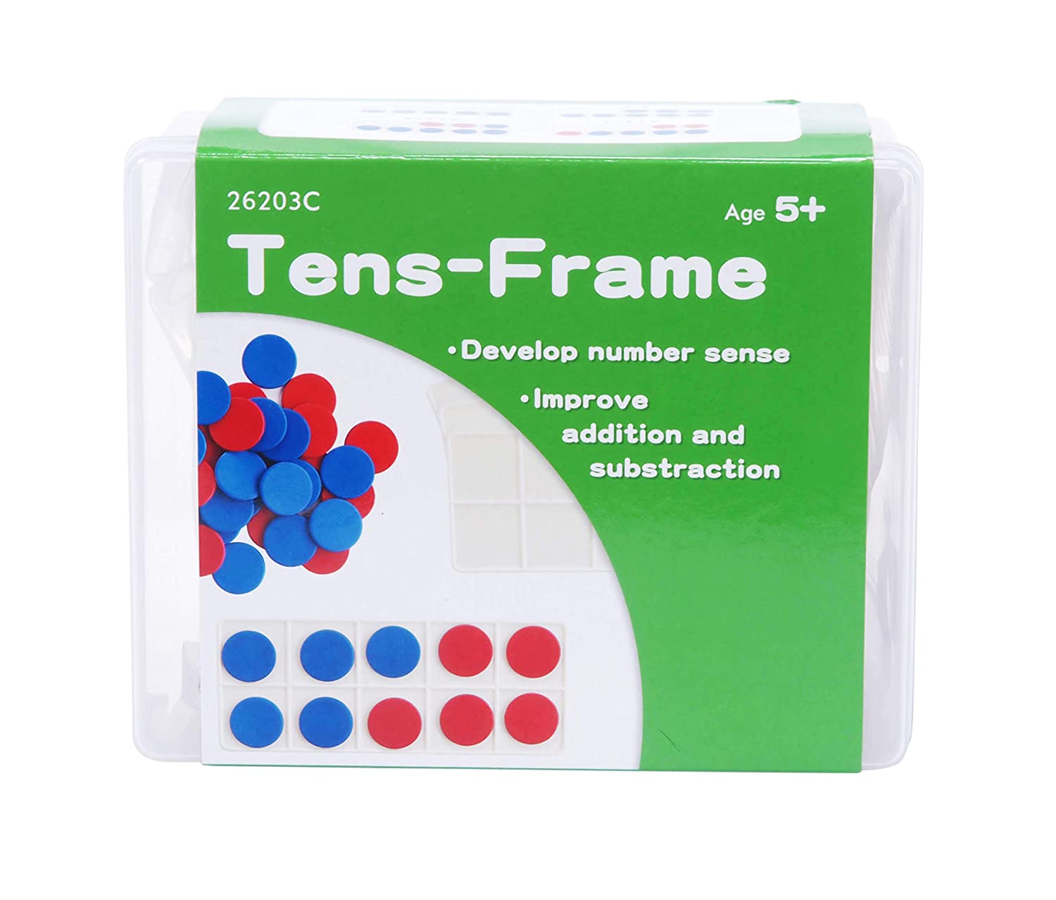 Levně EDX Education Plastic Ten Frame Set