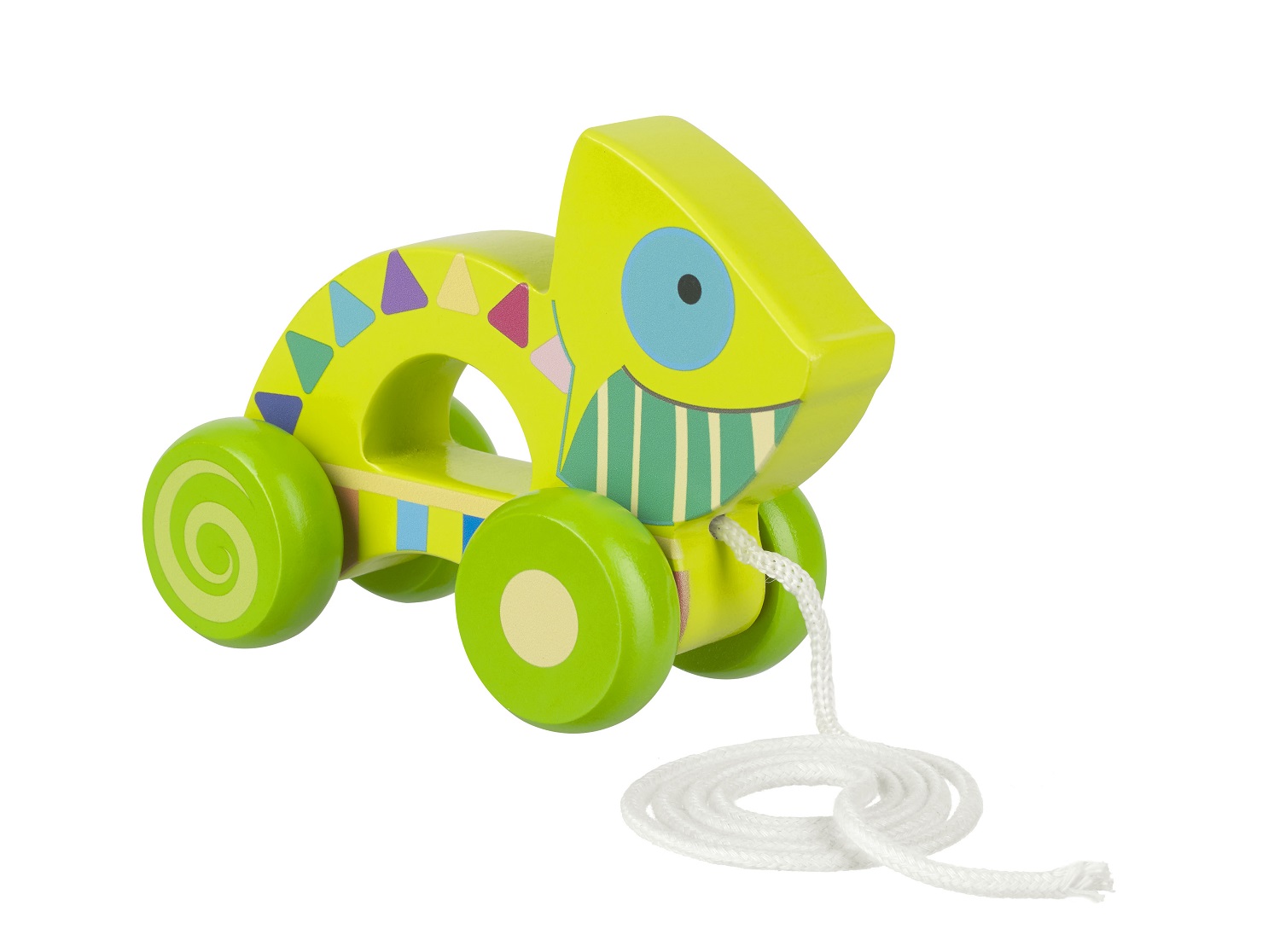 Levně Orange Tree Toys Tahací hračka - Chameleon