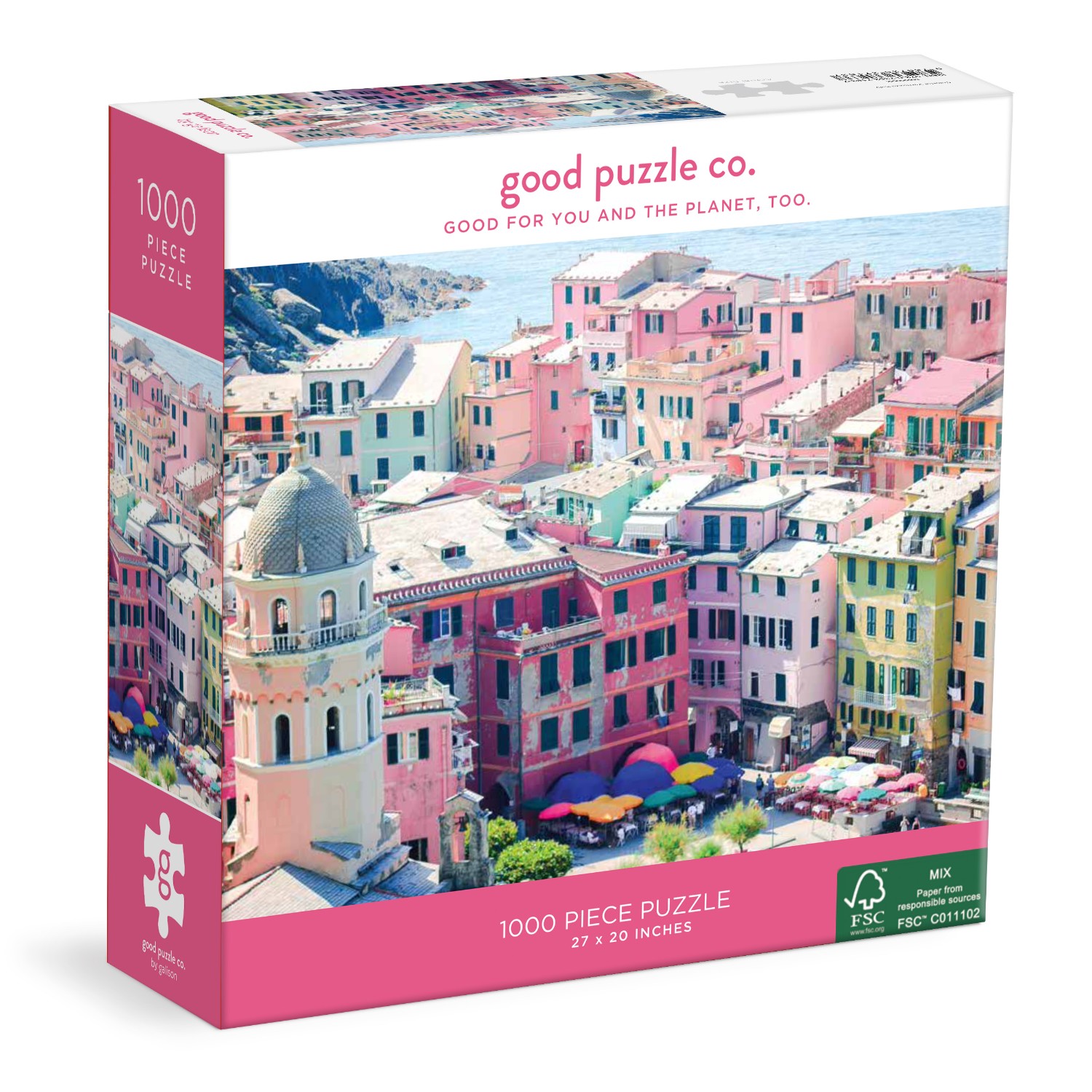 Levně GPC Puzzle Barvy Itálie Vernanzza (1000 dílků)