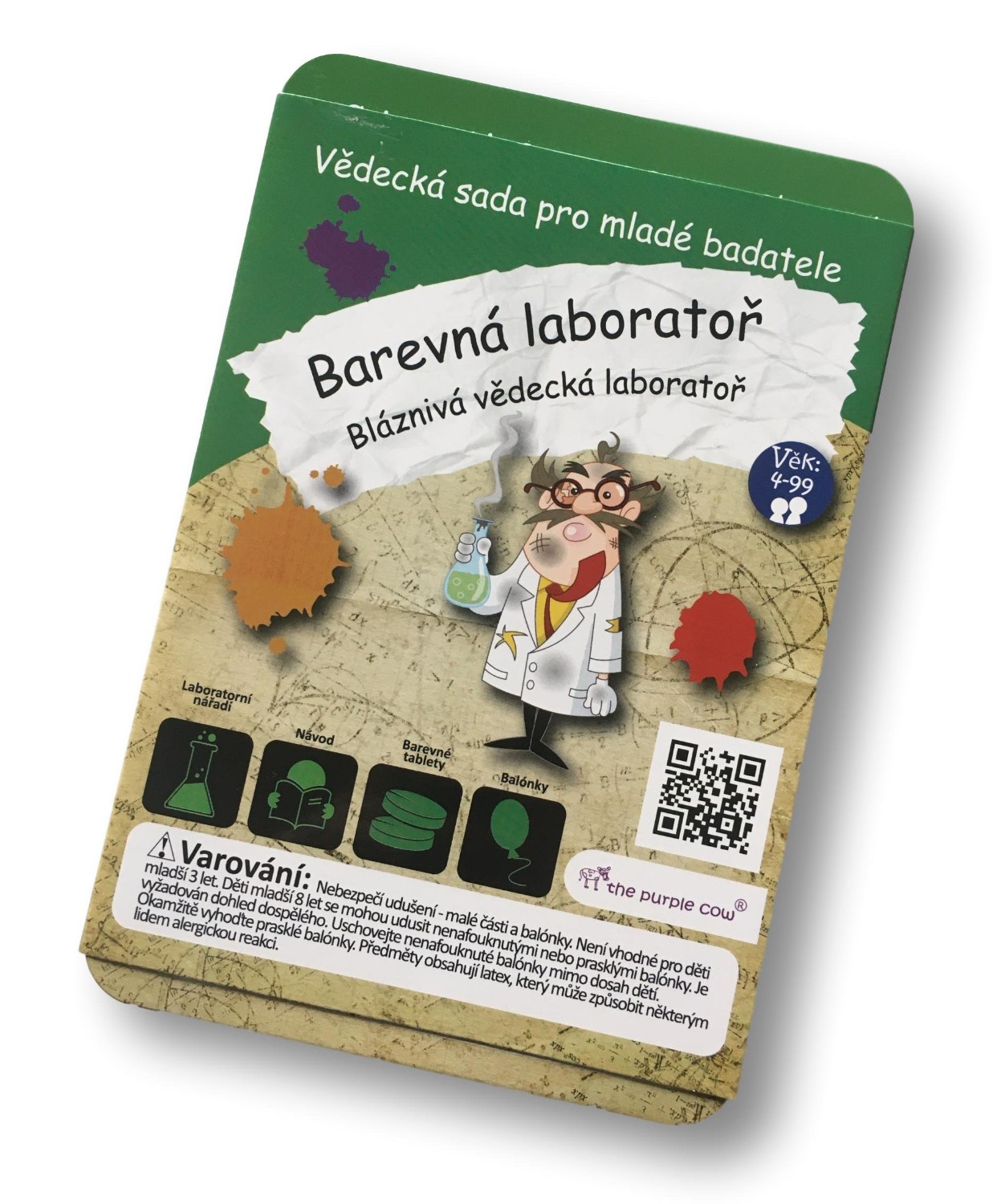 Levně The Purple Cow Bláznivá vědecká laboratoř - Barevná laboratoř