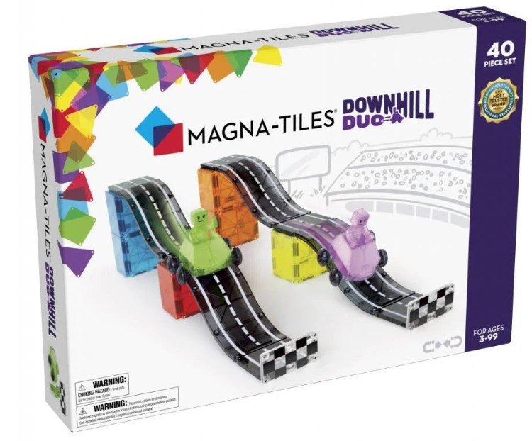 Levně Valtech Magna Tiles - Downhill Duo (40 ks)