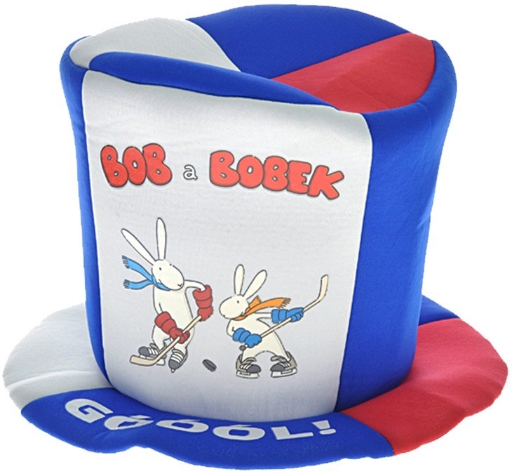 Klobouk Bob a Bobek 20x32 cm