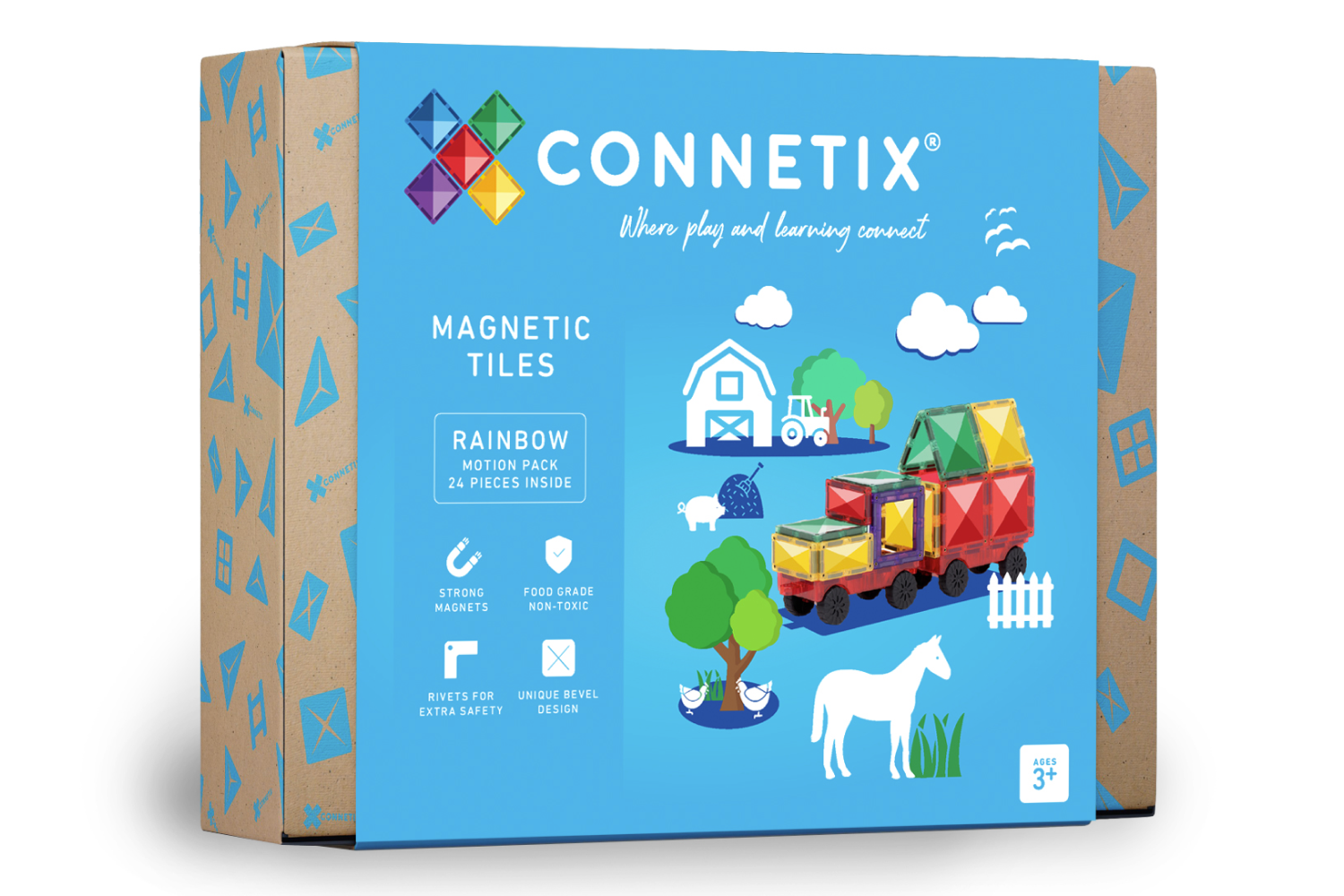 Connetix - Rainbow Motion Pack (24 ks)