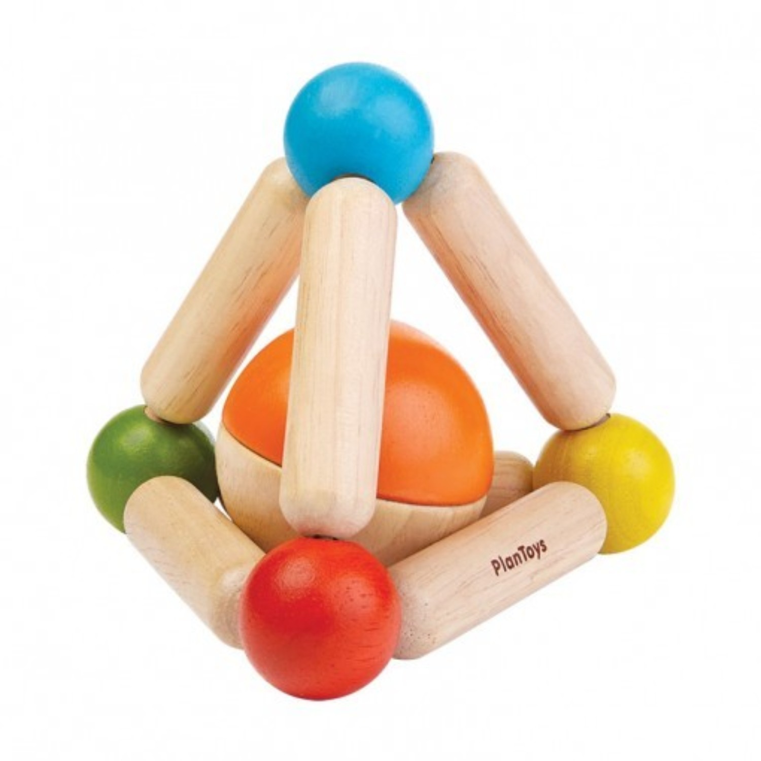 Levně Plan Toys Tvarovací chrastítko - Triangle