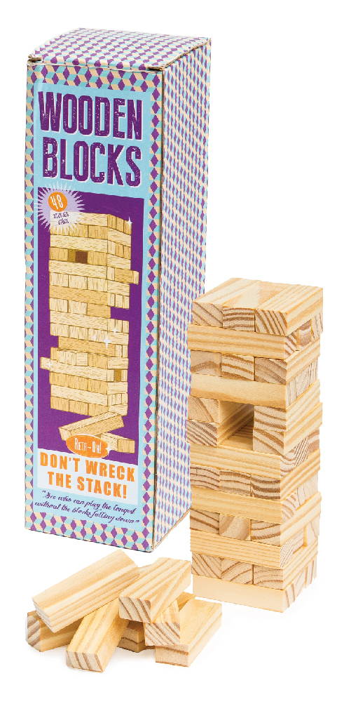 Levně Fun2Give Dřevěná Jenga věž