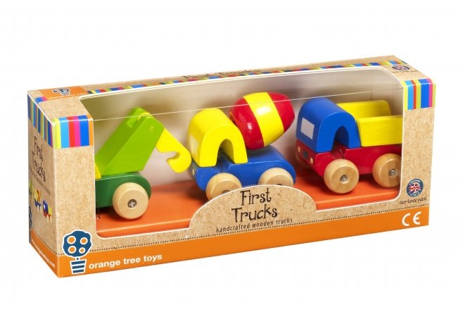 Orange Tree Toys Moje první - Nákladní auta (3ks)