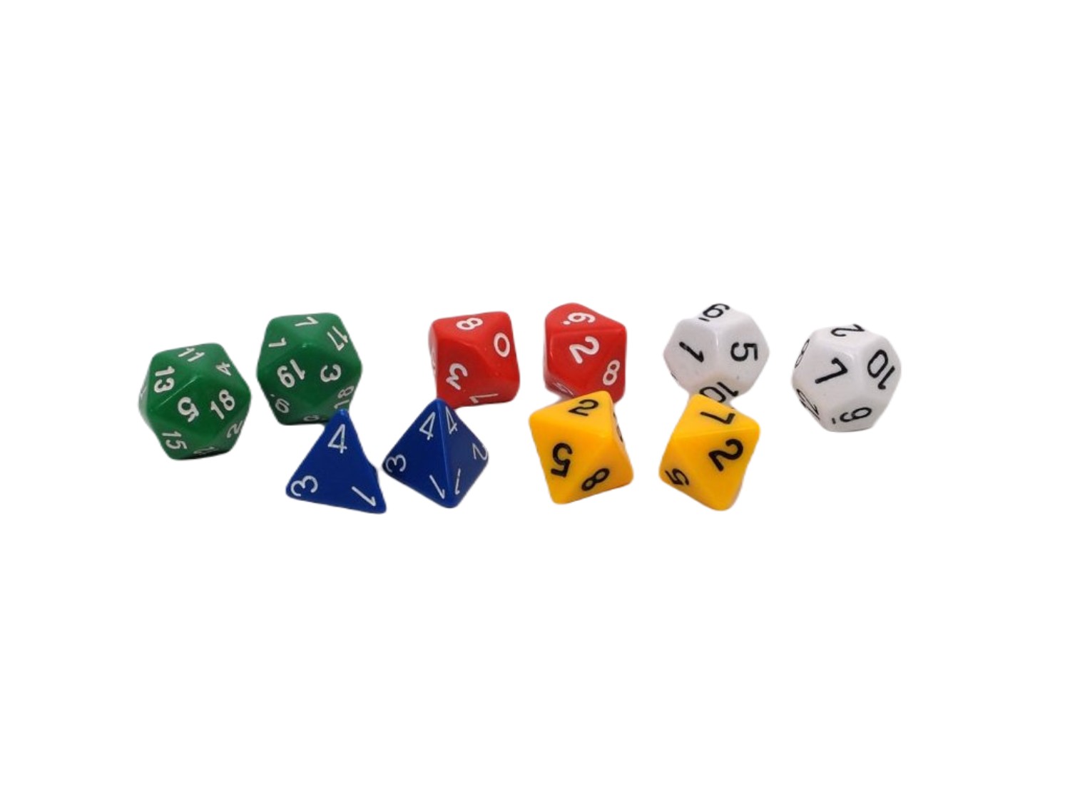 Levně EDX Education Polyhedrální kostky (polyhedral dice assortment)