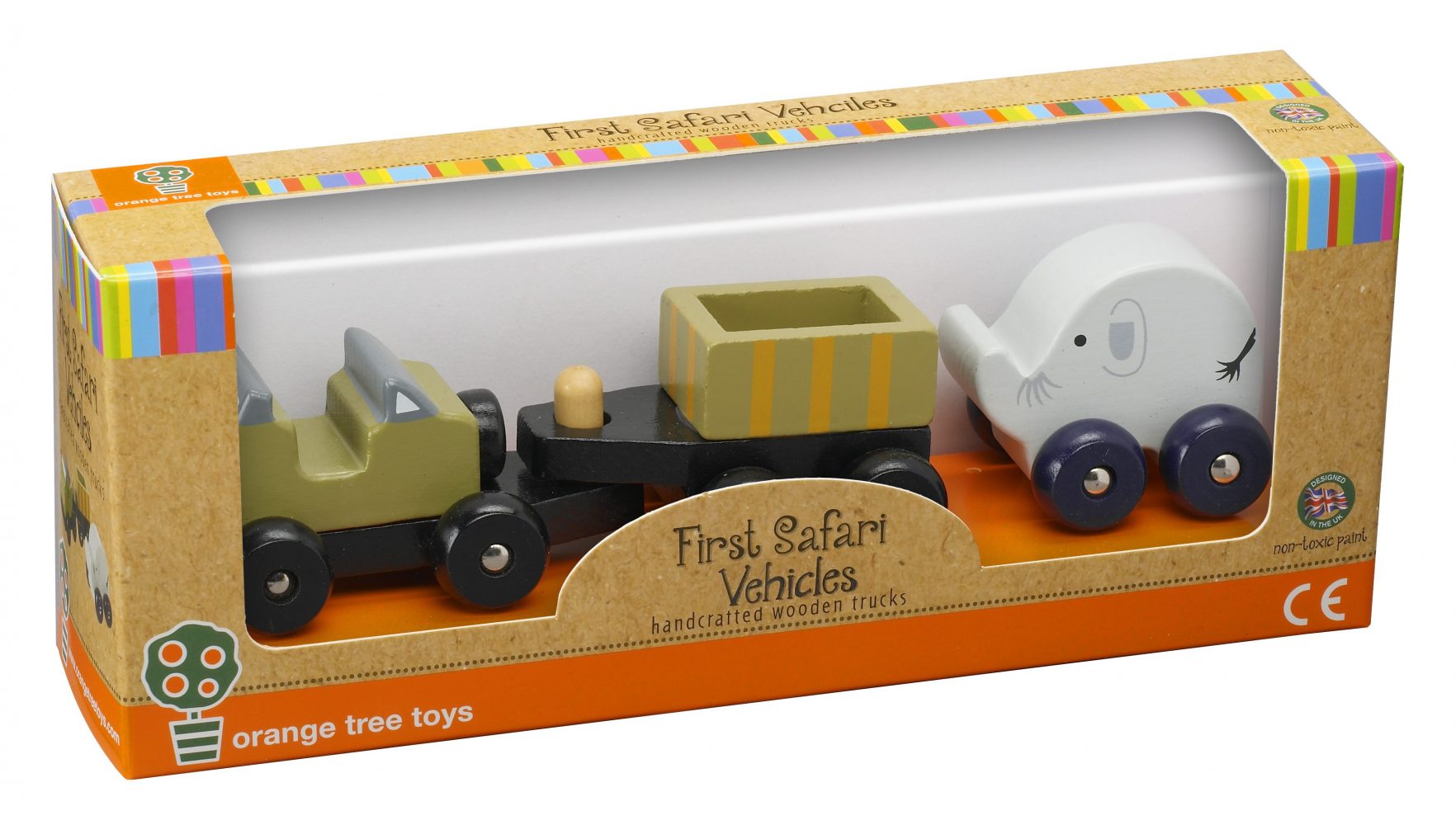 Orange Tree Toys Moje první - Safari auta (3ks)