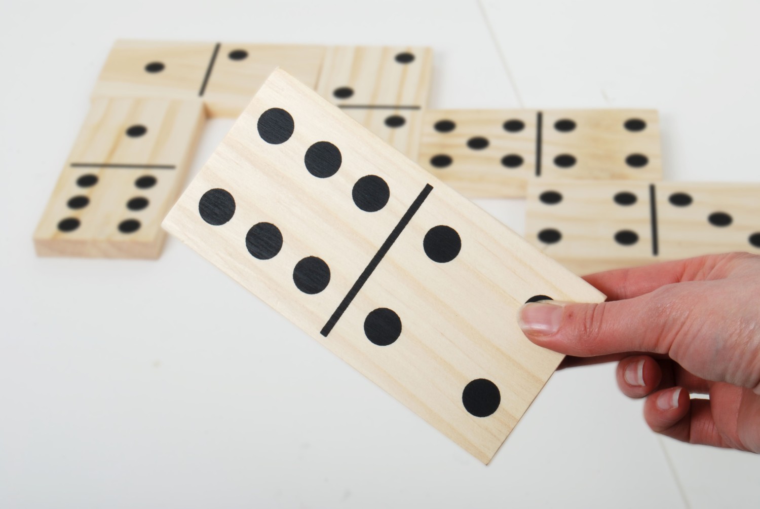 TickiT Dřevěné domino (28 ks)