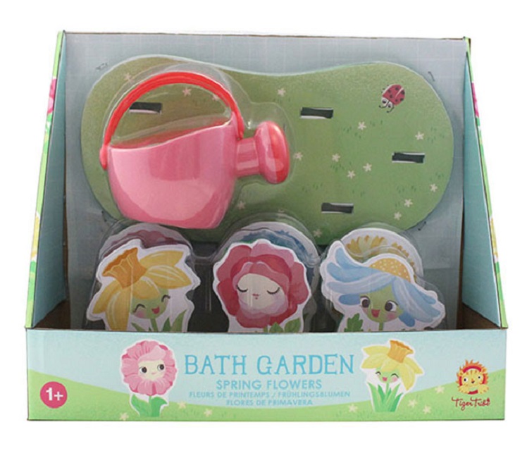 Tiger Tribe Dětské 3D puzzle do vany - Jarní květiny